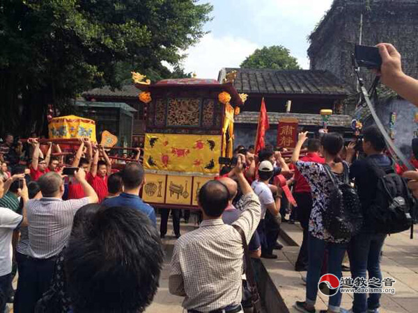 山西解州关圣帝君祖庙明代金身巡游榕城福州-道音文化