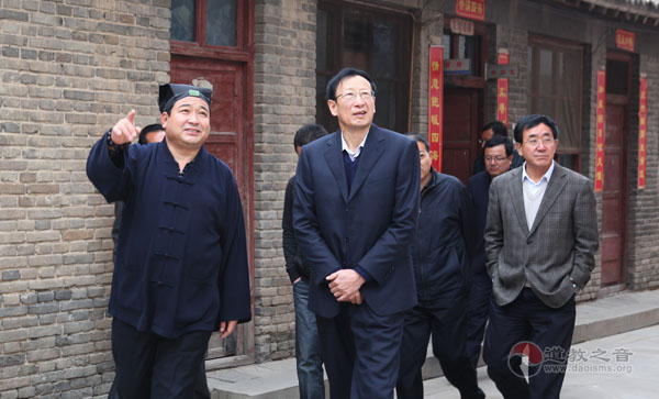 榆林市政协副主席高岖调研关帝庙-道音文化