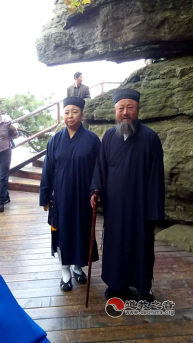 吉林市玄帝观组织观内道众朝山礼圣-道音文化