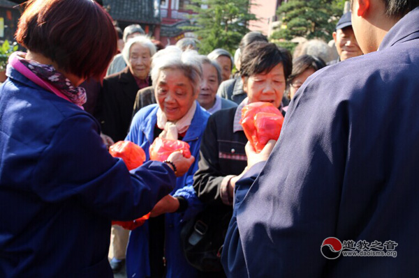 上海岳庙开展2014年“宗教慈善周”活动-道音文化
