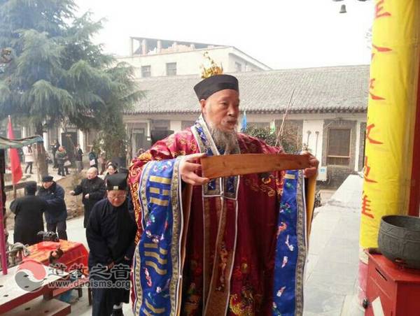 陕西省渭南市老街城隍庙举办冬至庙会-道音文化