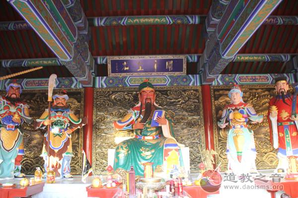 张继禹道长走访京北关公庙-道音文化