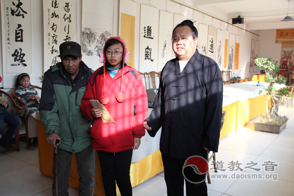 太原市万柏林区道教协会圣德堂慈善会举行慈善捐赠活动-道音文化