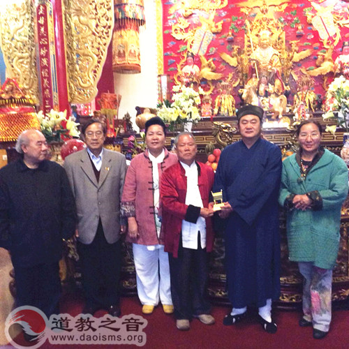 西安周至华夏财神祖庙赴台湾交流财神文化-道音文化