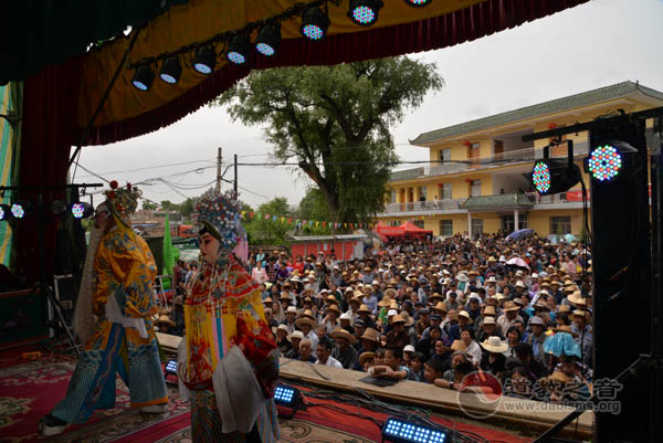 甘肃甘谷县举行纪念纯阳祖师诞辰1218周年和纪念抗日战争胜利70周年活动-道音文化