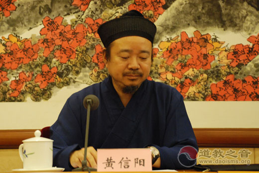 中国道教协会新一届领导集体代表与媒体记者见面