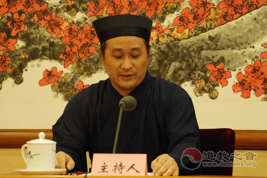 中国道教协会新一届领导集体代表与媒体记者见面
