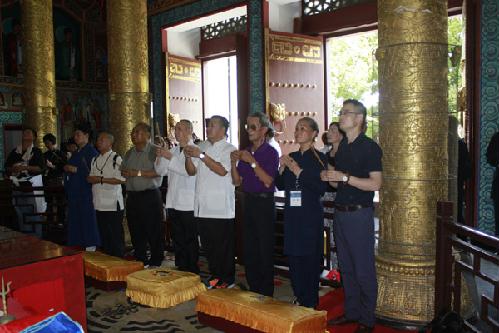 台湾道教宫庙参访团到无锡太湖三山道院参学交流-道音文化