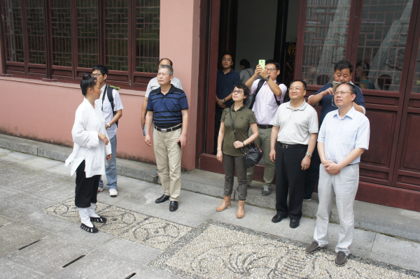 江西省民宗系统参观乾元观和天宁宝塔-道音文化