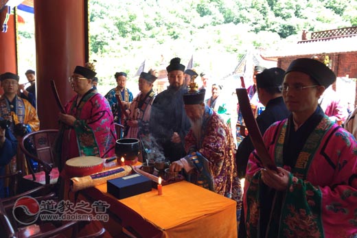 “乙未坛全真龙门派秘传高功暗派拨职秘典”隆重举行-道音文化