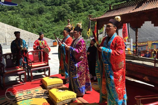 “乙未坛全真龙门派秘传高功暗派拨职秘典”隆重举行-道音文化