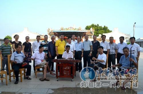 广东省陆丰市首个“妈祖音乐社”在龟山天后宫成立-道音文化