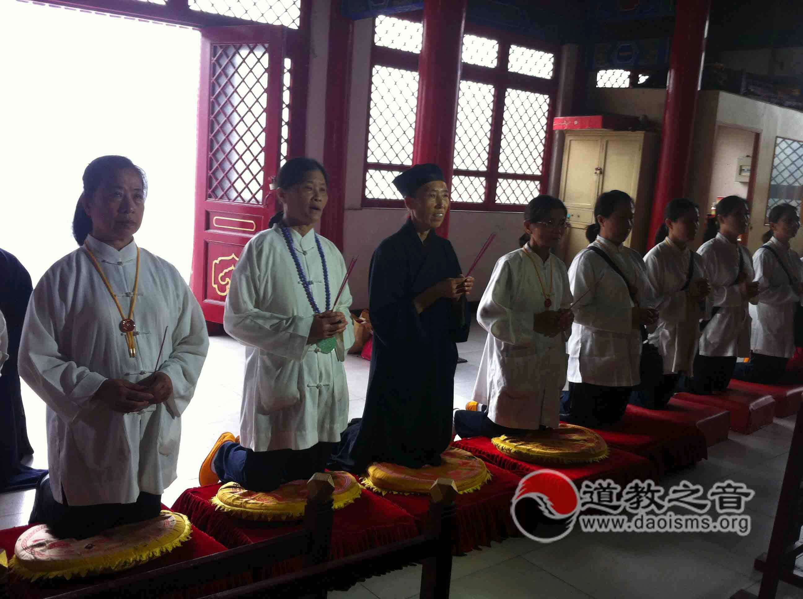 台湾高雄道德院翁太明住持一行来北京佑民观参访交流-道音文化