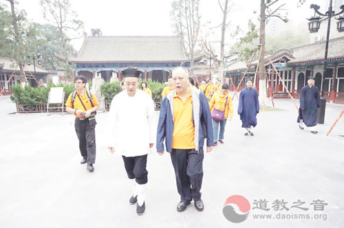 澳门道教协会会长吴炳鋕一行参访西安八仙宫-道音文化