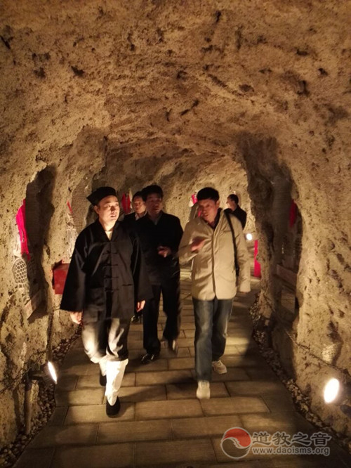 陕西省道教协会会长胡诚林道长到商洛镇安塔云山、龙王庙道观调研-道音文化