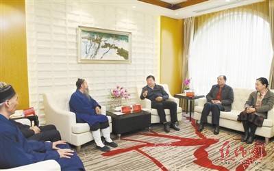 河南省副省长张广智在京会见中国道协会长李光富道长一行-道音文化