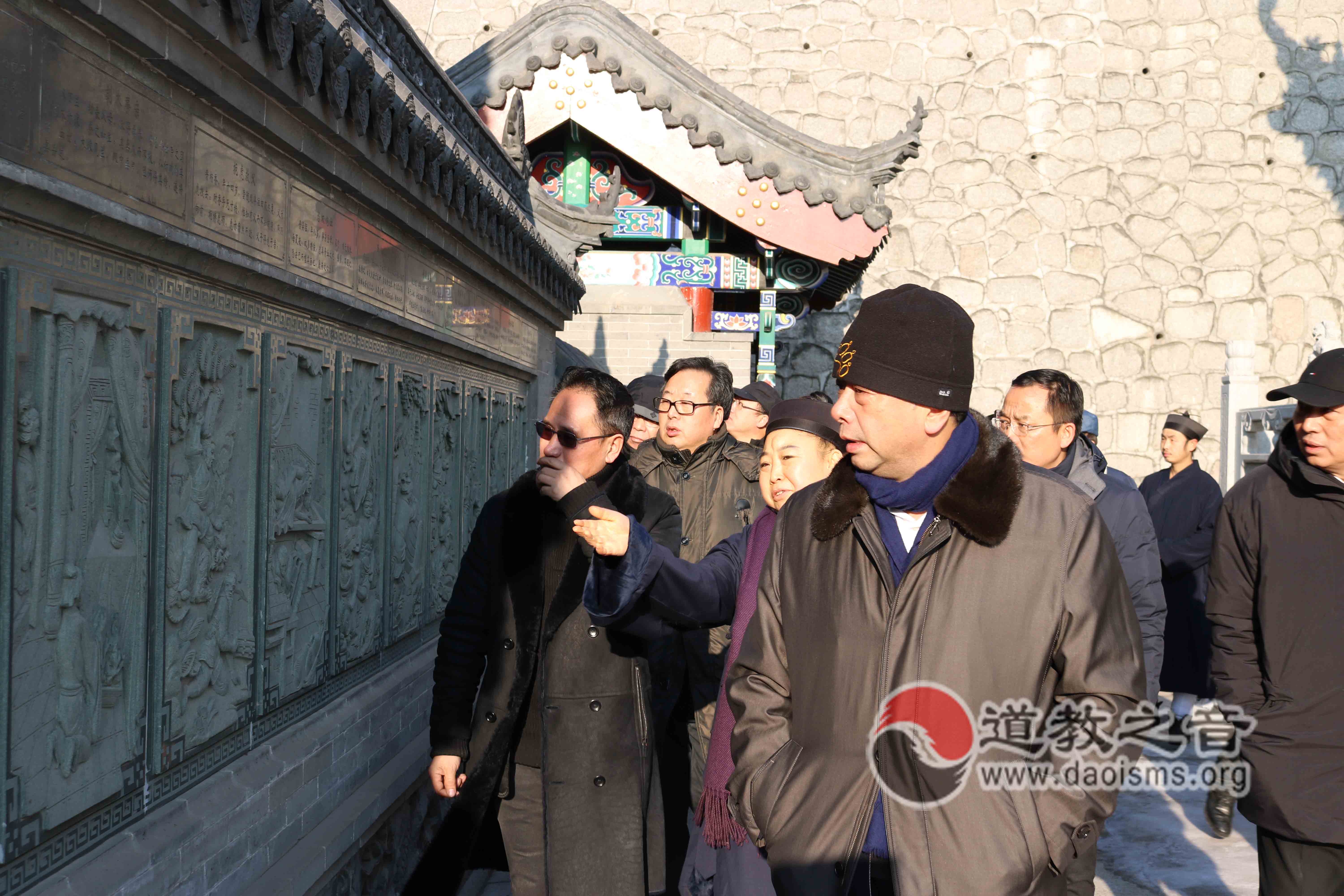 吉林省吉林市领导到北武当玄帝观现场办公