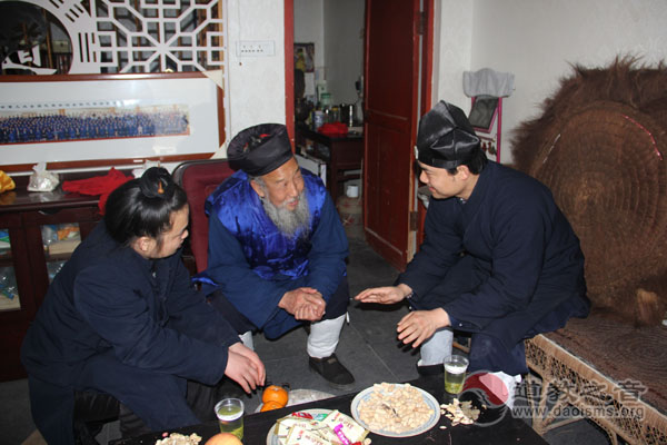 陕西汉中市道教协会慰问各县区道教界人士