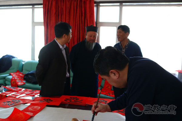 吉林市道协、道教书画院下乡送福·送温暖-道音文化