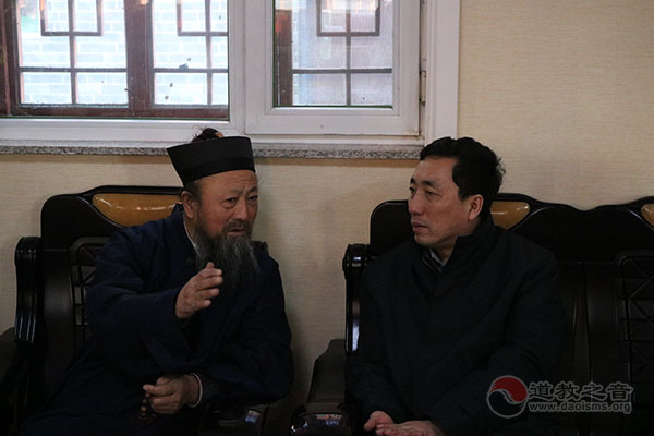 吉林市民宗委主任李彦明一行慰问市道协-道音文化