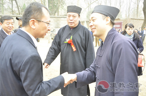 拟建陕西道教学院工程动工仪式在华山举行-道音文化