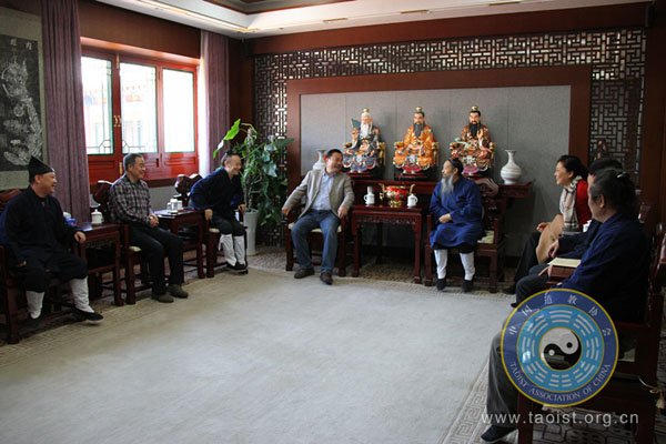 贵州省民宗委、省道协一行到中国道协参访-道音文化