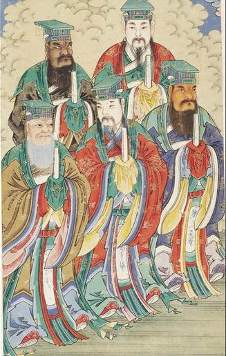 三月十六中岳大帝圣诞，上嵩山朝礼中天大宁崇圣上帝
