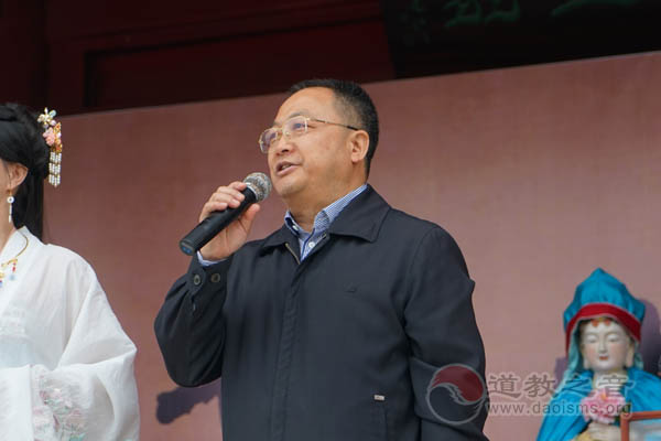 江苏常州第三届嘉泽花木民俗文化庙会在花神宫开幕