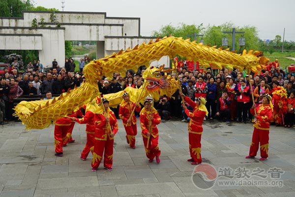 常州第三届嘉泽花木民俗文化庙会在花神宫开幕
