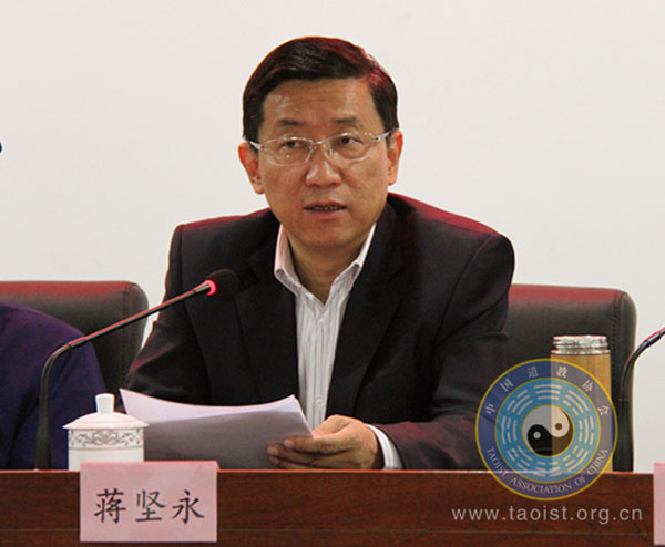 蒋坚永：努力成为端正道风和持戒修身的教职人员