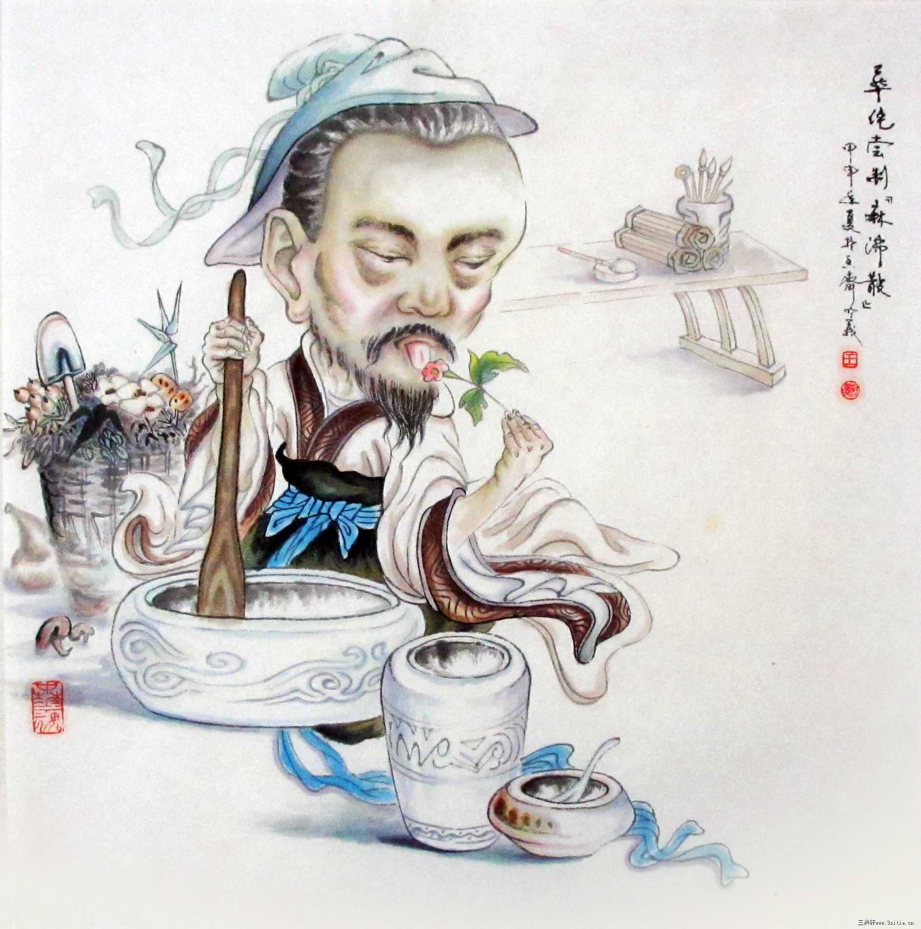 五月初五华佗祖师圣诞，麻沸神散救良民慈悲功演五禽戏