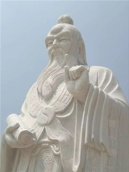 江苏徐州天和岭道教圣地安放太上老君圣像