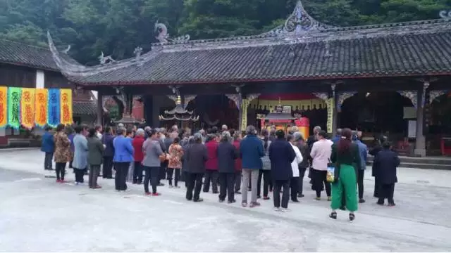 青城山飞仙观纪念傅圆天大师诞辰九十二周年-道音文化