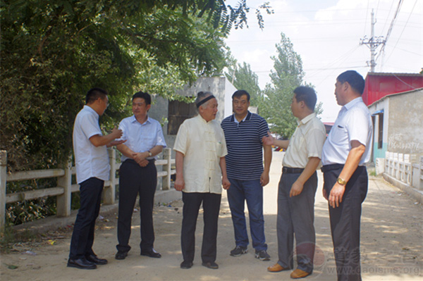 河南省道教协会为上蔡县十里铺村捐献善款-道音文化