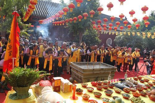 湖北省当阳市关陵庙隆重举办关陵庙会