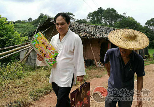 广西道教协会开展2016年宗教慈善周慰问活动-道音文化