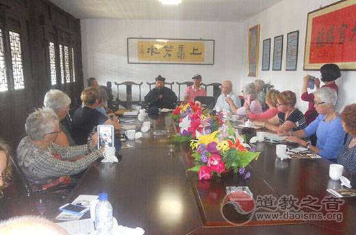 澳大利亚气功养生协会到大同纯阳宫参访问道