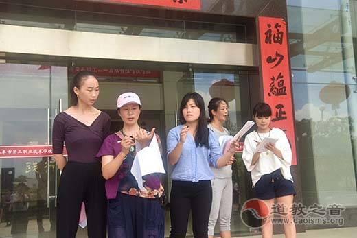 广东陆丰市第二职业学校学习传播妈祖文化