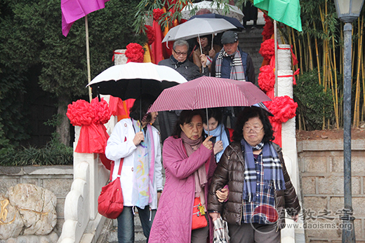 台湾慈济功德会参访陕西西安市骊山明圣宫-道音文化