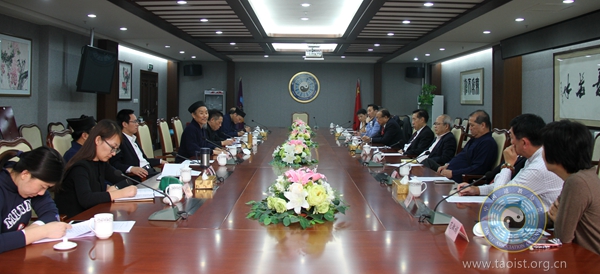 中国道教协会、中国道教学院与香港道教界召开道教教育座谈会-道音文化