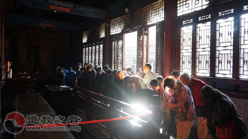 2016香港、新加坡、马来西亚、泰国道文化访问团参访西安八仙宫-道音文化