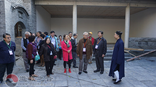 2016香港、新加坡、马来西亚、泰国道文化访问团参访西安八仙宫-道音文化