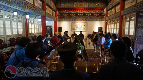 2016香港、新加坡、马来西亚、泰国道文化访问团参访西安八仙宫-道音文化