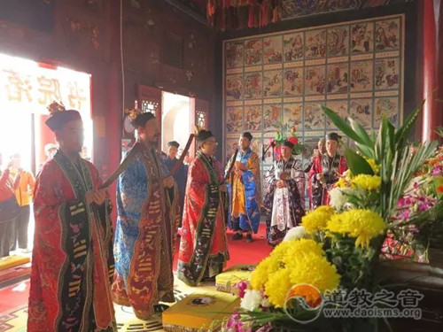 陕西宝鸡长寿山道观举行厚德书院落成庆典活动-道音文化