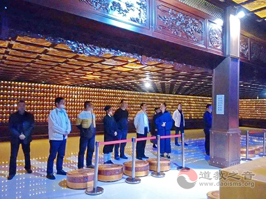 湖南黄中宫住持许理慧道长到茅山乾元观参访