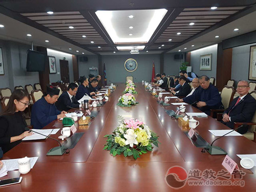 国际道教文化参访团前往北京交流访问-道音文化