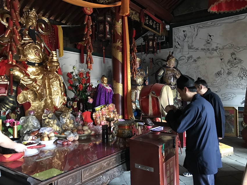 西安市道协会长刘世天走访周至县部分宫观-道音文化