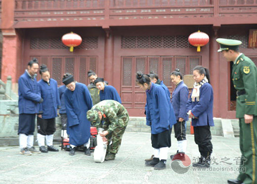 武当山消防救援站深入景区宫观开展培训活动-道音文化