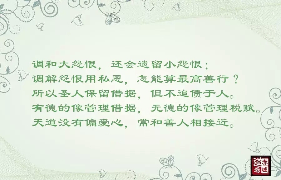 卢国龙教授讲《道德经》第七十九章-道音文化