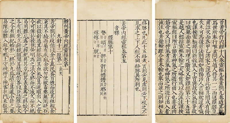 黄帝内经和内经图的前世今生